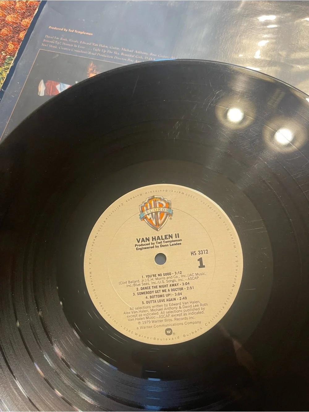 Van Halen – Van Halen II - 1979 Vinyl LP Record Album